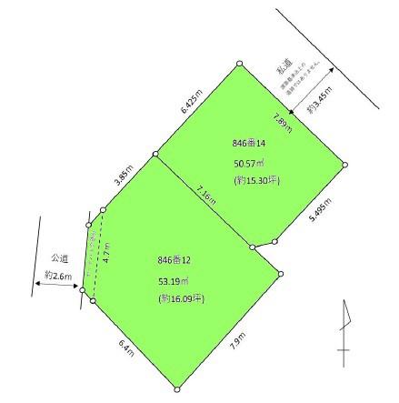 川越市大字藤間の土地