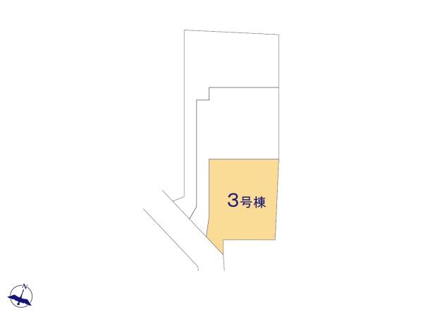 所沢市　小手指南３期　全3棟　３号棟