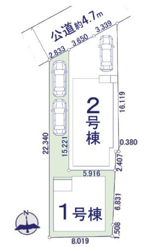 川越市田町１期　全２棟　１号棟