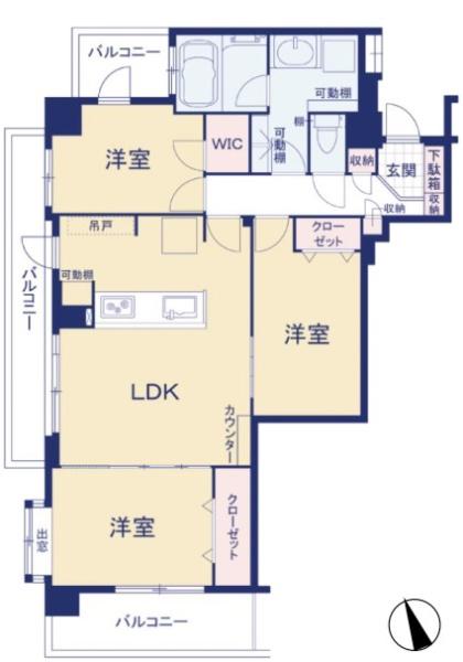 クリオ武蔵小金井南　壱番館