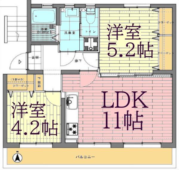 所沢山口団地５号棟