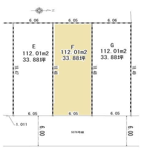 新座市馬場２丁目　全３区画　Ｆ号地