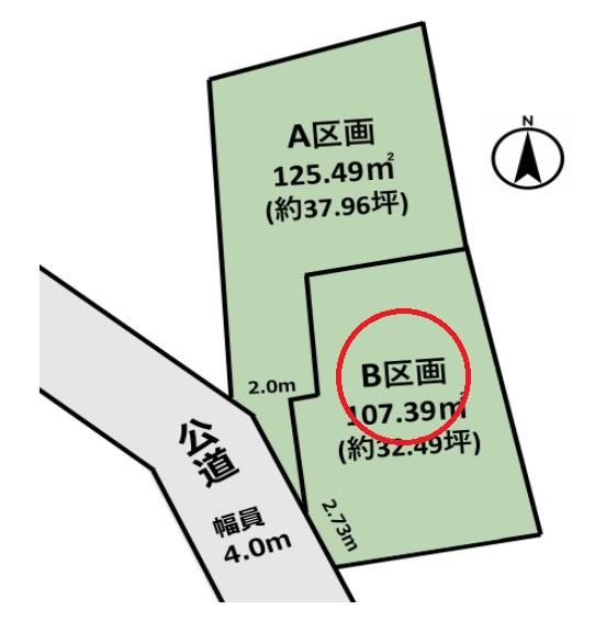 所沢市大字上安松の土地