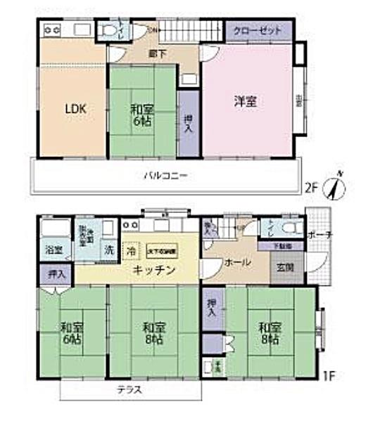 ふじみ野市北野２丁目の中古一戸建て