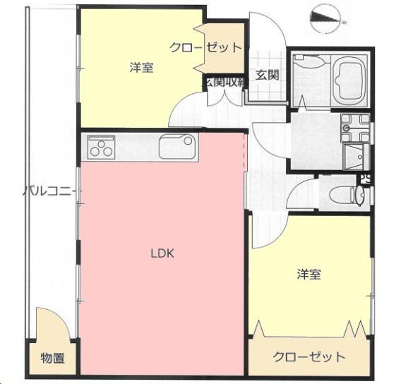 新狭山ハイツ２６号棟