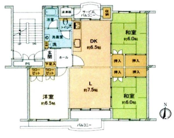 西武狭山グリーンヒル８号棟