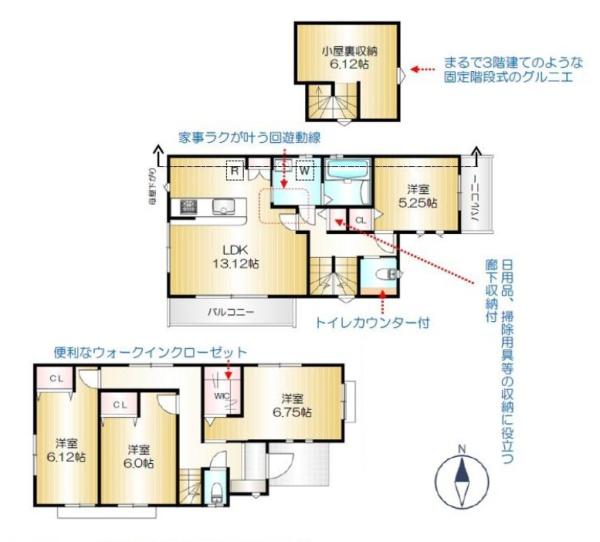 東村山市　富士見町１丁目　全２棟　Ａ号棟