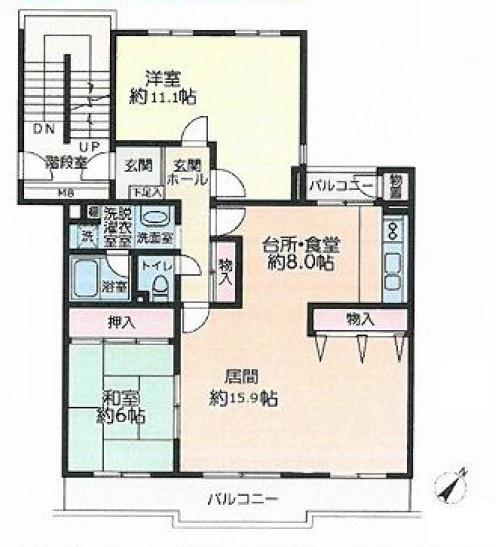 西所沢椿峰ニュータウン１０７街区２号棟