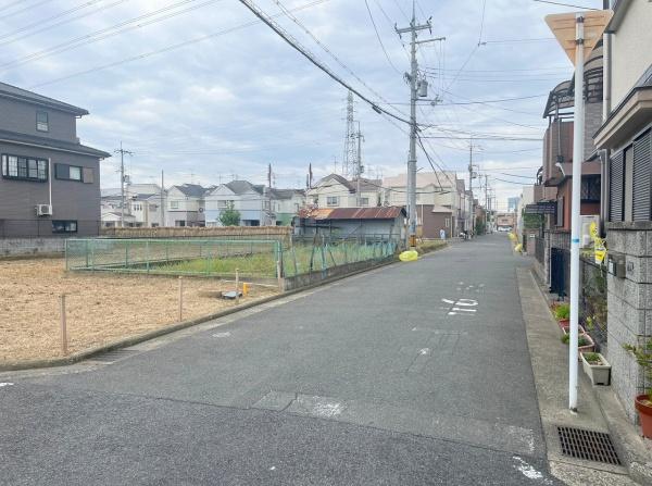 八尾市青山町4丁目建築条件なし売土地全3区画残り1区画
