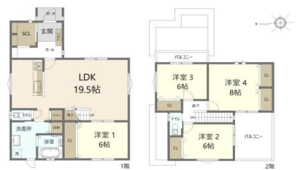 香芝市五位堂５丁目の新築一戸建