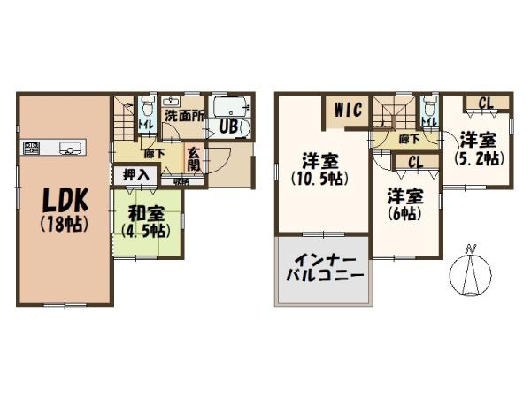 葛城市柿本の新築一戸建