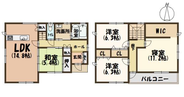 北葛城郡広陵町大字南郷の中古一戸建