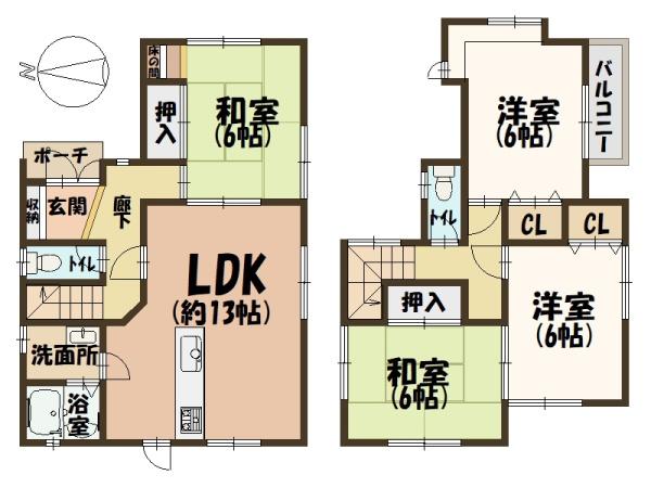 磯城郡田原本町大字三笠の中古一戸建