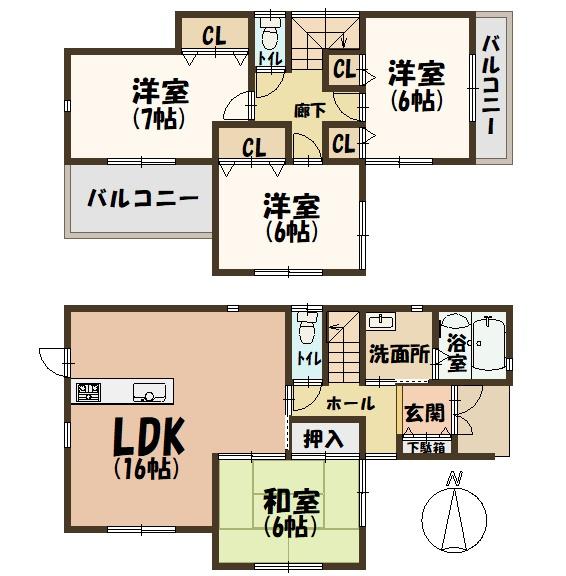 北葛城郡上牧町松里園３丁目の中古一戸建