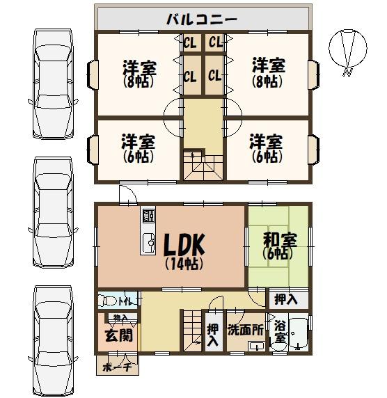 五條市田園５丁目の中古一戸建