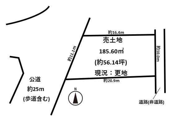 北葛城郡王寺町本町４丁目の売土地