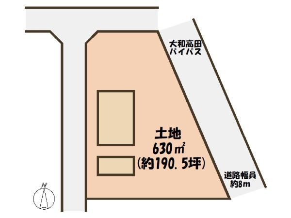 葛城市染野倉庫付土地