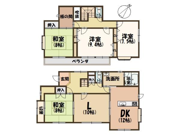 生駒郡三郷町立野南１丁目の中古一戸建
