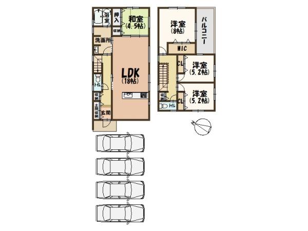 香芝市良福寺の新築一戸建