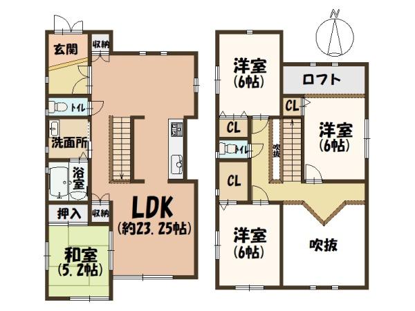 香芝市鎌田の中古一戸建