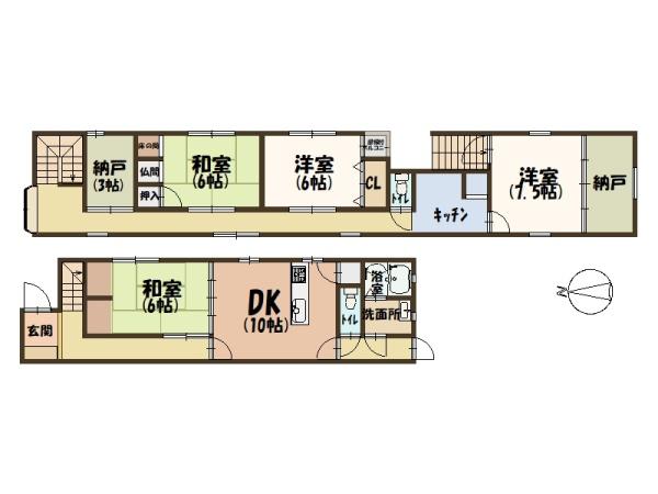 大和郡山市魚町の中古一戸建