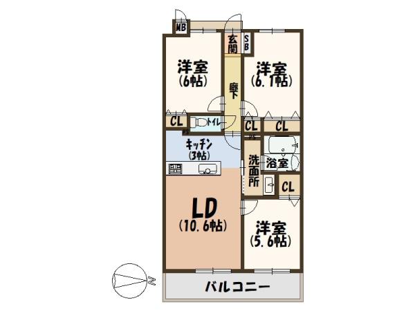 グローバル二上駅前Ⅱ