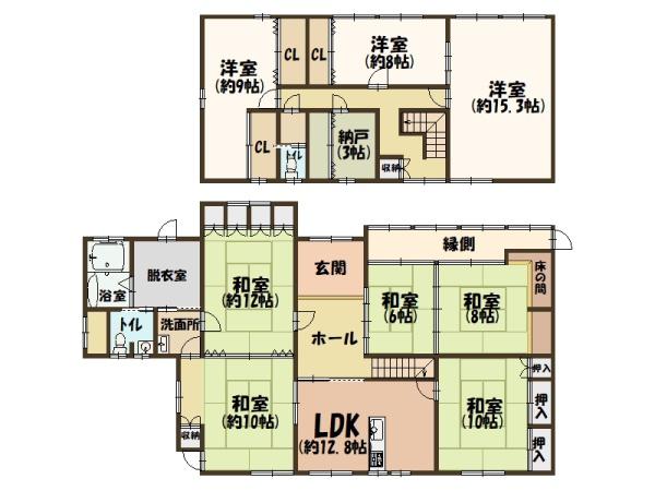 天理市福住町の中古一戸建