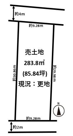 葛城市南道穗の売土地