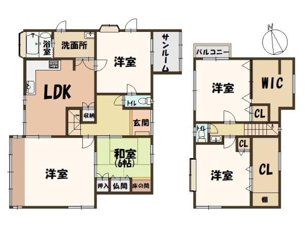 桜井市朝倉台西３丁目の中古一戸建