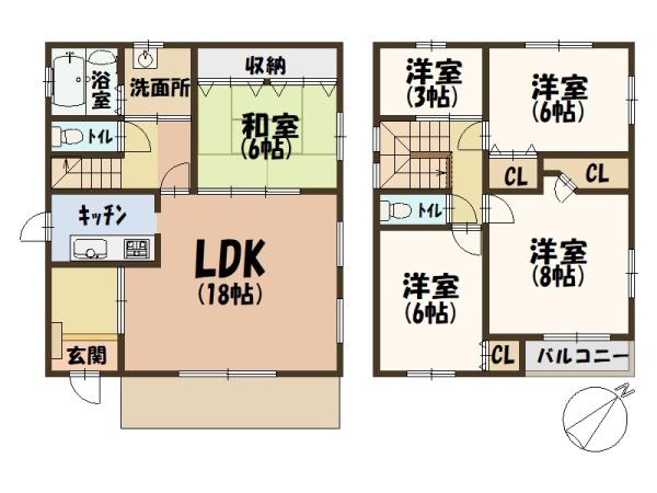 生駒郡三郷町勢野北５丁目の中古一戸建