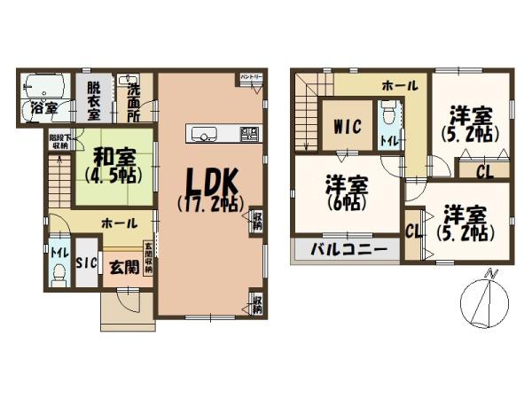 桜井市大字西之宮の新築一戸建
