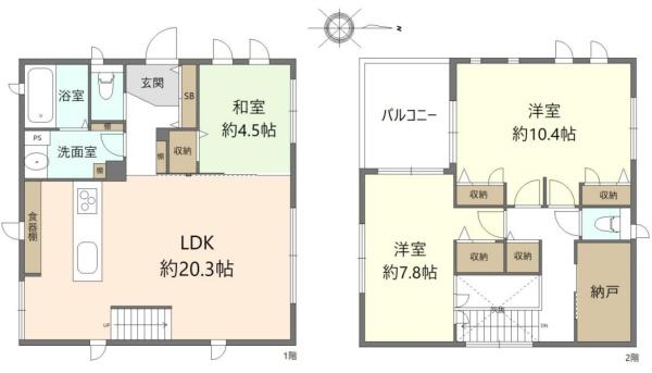 香芝市良福寺の中古一戸建
