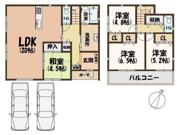 香芝市真美ヶ丘5丁目の新築一戸建