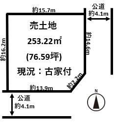 北葛城郡上牧町米山台２丁目の売土地