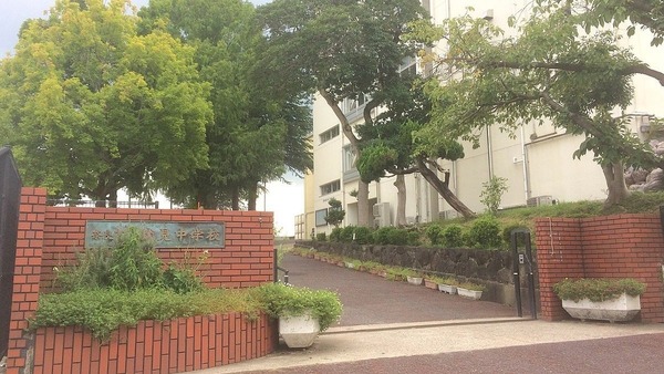 奈良市西大寺新池町の土地(奈良市立伏見中学校)