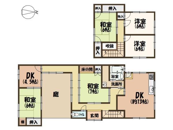 北葛城郡王寺町畠田５丁目の中古一戸建