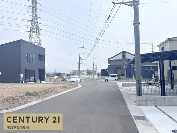 葛城市新町の土地