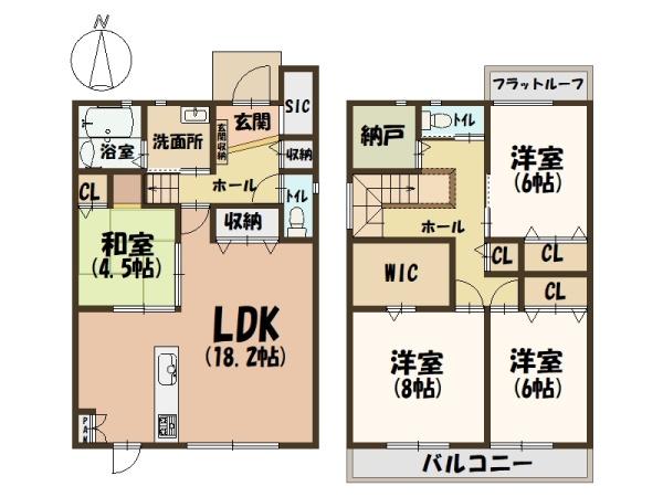 香芝市旭ケ丘２丁目の新築一戸建