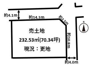 北葛城郡上牧町松里園２丁目の売土地