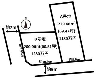生駒郡斑鳩町法隆寺東１丁目の売土地