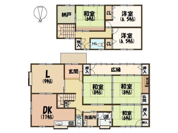 北葛城郡上牧町大字上牧の中古一戸建