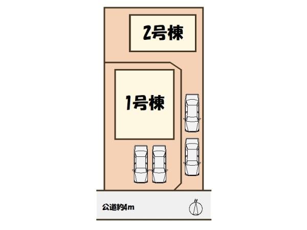 クレイドルG広陵町百済第1新築分譲全2区画2号地