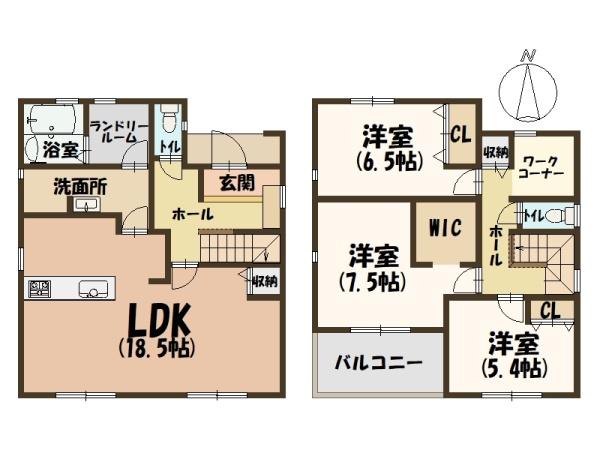 リーブルG桜井市西之宮6期新築分譲全2区画２号地