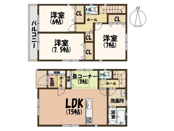 クレイドルG大和高田市築山第5新築分譲全2区画