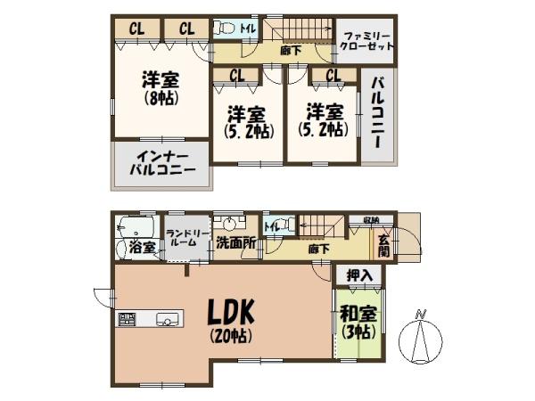 リーブルG田原本町黒田4期新築分譲全5区画1号地