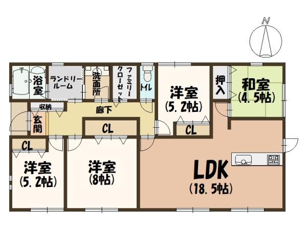 リーブルG田原本町黒田4期新築分譲全5区画2号地