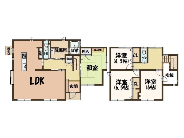 北葛城郡上牧町桜ヶ丘3丁目中古戸建2080万円