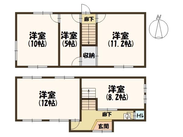 広陵町萱野南東角地・建替用土地としても可能