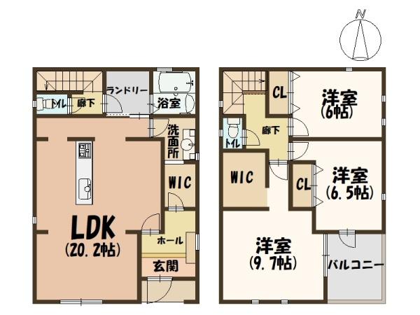 リーブルG大和高田市西坊城9期新築分譲全3区画2号地