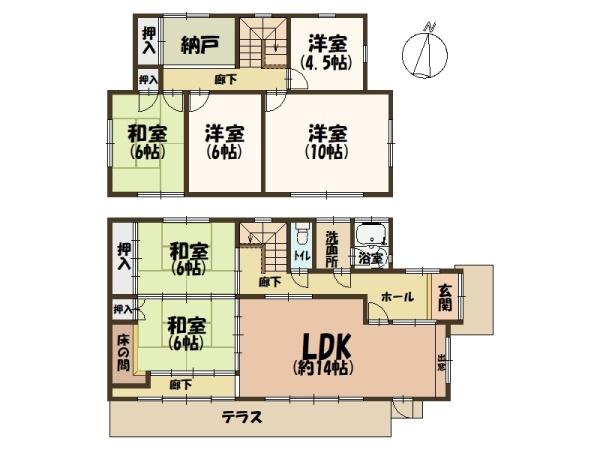 生駒郡平群町大字福貴の中古一戸建